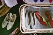 Image of flea market walk