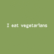 Image of i eat vegetarians