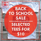 Image of BACK TO SCHOOL SALE
