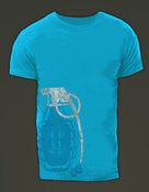 Image of "Frag Out!" Tee, Turquoise 