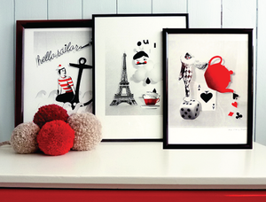 Image of DOLLHOUSE SCREENPRINT * ON SALE