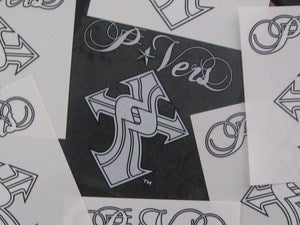 Image of P-Vers Stickers. FREE shipping