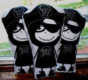 Image of Screen Printed Pirate Dolly