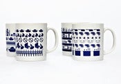 Image of LOVE Modern China Mugs