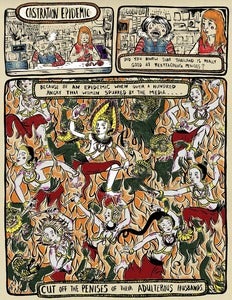 Image of Castration Epidemic poster