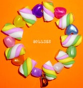Image of Dollies Marshmallow (4 Colour Flumps) Bracelet