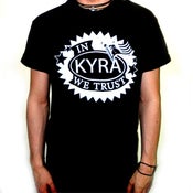 Image of 'In kyra we trust' t-shirt (Navy Blue)