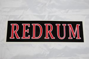 Image of REDRUM Bumper Sticker