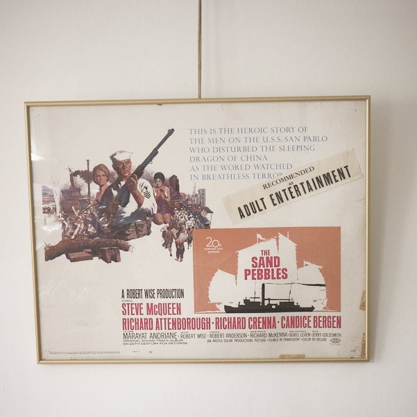 Image of Steve McQueen Sand Pebbles Movie Poster