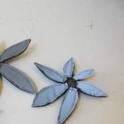 Image of bright reflecting flower