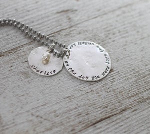 Image of Angels Sang necklace