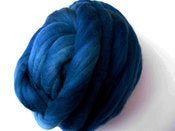 Image of into the light: 100% merino wool combed top 8oz, 225 grams.