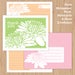 Image of Sherbet Doily + Mum Deluxe Printable Stationery Set 