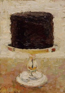 Image of Chocolate Cake, Giclee Print, 5"x7"