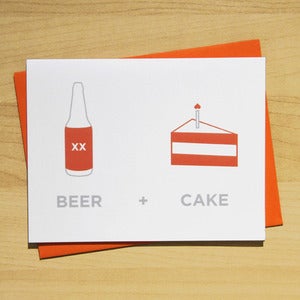 Image of BEER + BIRTHDAY CAKE