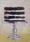 Image of 1-2-3-4 Chocolate Cake, Giclee Print, 5" x 7"