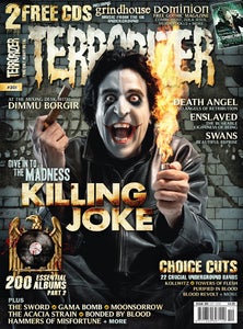 Image of Terrorizer #201 & Dominion #6 - September 2010: Killing Joke, Enslaved, Swans, Combichrist