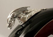 Image of Winged Dragon Chrome Fender Ornament FA-12CH