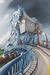 Image of Johnson Street Bridge Limited Edition Giclée 32" x 48"