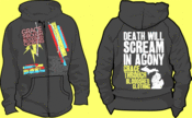 Image of Death Will Scream In Agony hoodie