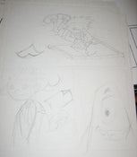 Image of Beyond comic Pg1 pencil