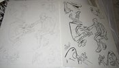Image of Beyond comic Pg14 pencil and Finished