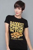 Image of Baddest Chick Tee in Black