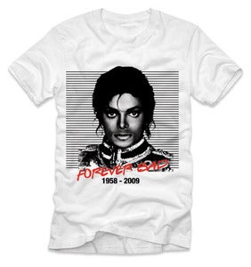 Image of Michael Jackson Commerative Limited Edition Forever Bad Shirt