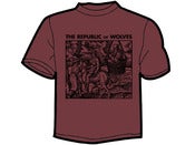 Image of The Clouds T-Shirt (Maroon)
