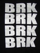 Image of BRK BRK BRK BRK Glow In The Dark Am Appy T-Shirt **ALL SOLD OUT**