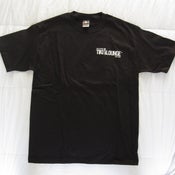 Image of Men's Basic Tiki Tee - Black with white logo