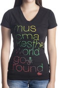 Image of GO ROUND V-NECK