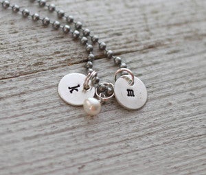 Image of Teeny Tags necklace