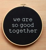 Image of KIT > Cross Stitch We Are So Good Together