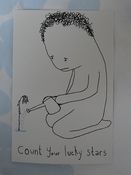 Image of Count Your Lucky Stars "Flower" Sticker