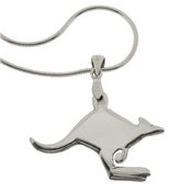 Image of Aussie Kangaroo Pendant Necklace
