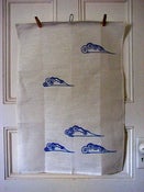 Image of Tea Towel Clouds 100% Linen