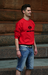 Image of TBBBC "Mr Big" Crewneck (Red)