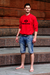 Image of TBBBC "Mr Big" Crewneck (Red)
