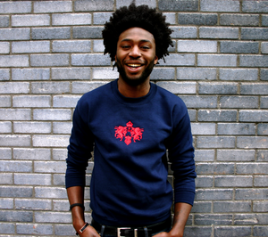 Image of TBBBC Harmony Crewneck Navy/Red Crest