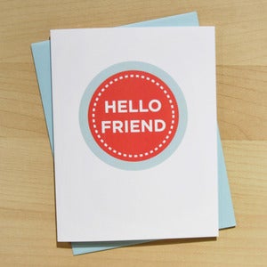 Image of HELLO FRIEND