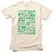 Men's Tape Mix Tee (Cream) thumbnail