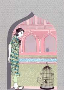 Image of Thought is a Bird of Space - Limited Edition Silk Screen Print