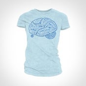 Image of Bongo Brains - Lt Blue (W)