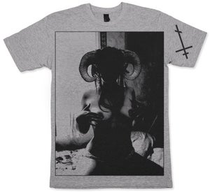 Image of HENCE THE BLACKENED CLOAK SHIRT - GREY