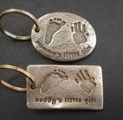 Image of His n' Hers Bronze Keyrings
