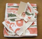 Image of Organic cotton new baby gift set - pink