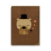 Image of 5 Papa Pooch Greeting Card