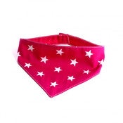 Image of Bright pink with stars Chandana