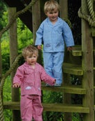 Image of Gingham Car Pyjamas